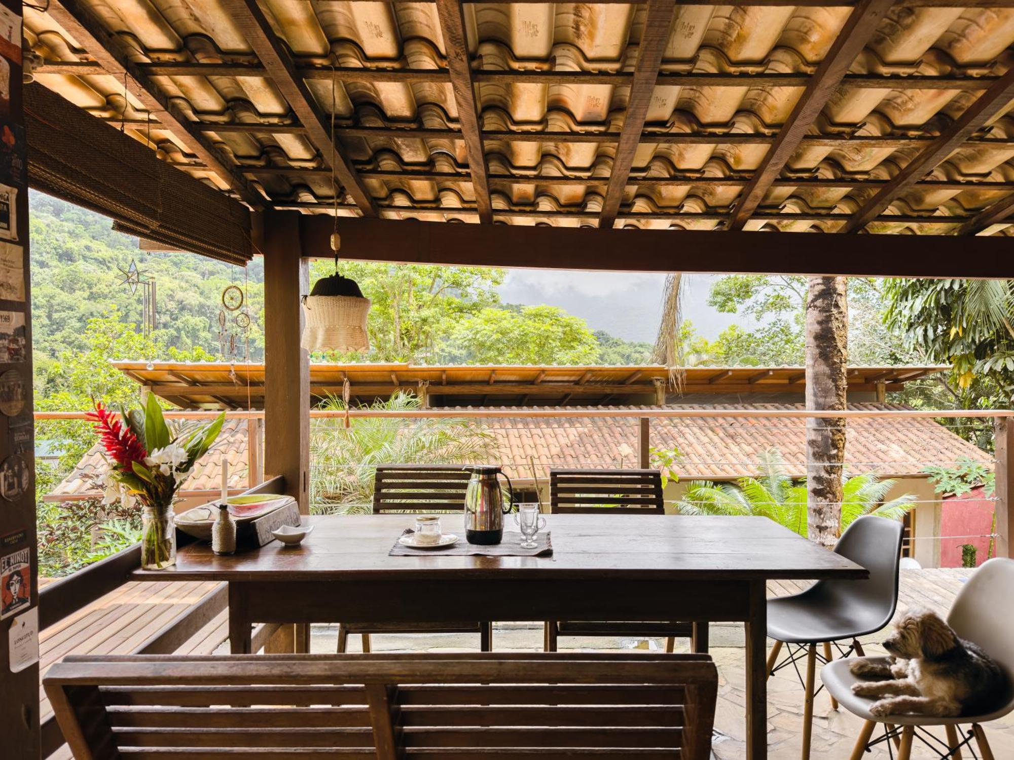 Pe De Cafe Itamambuca Hotel Ubatuba Bagian luar foto